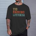 Tio Padrino Leyenda Tío Padrino Leyenda Mejor Padrino Camiseta unisex Regalos para él
