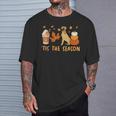 Tis The Season Great Dane Dog Fall Autumn Pumpkin Coffee T-Shirt Gifts for Him