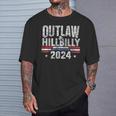 Trumpance 2024 Donald Trump JDAnce Outlaw Hillbilly T-Shirt Geschenke für Ihn