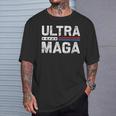 Ultra Maga Orgulloso Diseño De Partidario De Ultra-Maga Trump Orgulloso Camiseta unisex Regalos para él