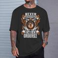 Never Underestimate The Power Of Orourke Orourke Name T-Shirt Gifts for Him