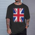 United Kingdom Uk Union Jack Flag England Great Britain T-Shirt Geschenke für Ihn