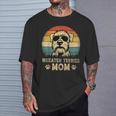 Vintage Wheaten Terrier Mom Dog Lovers Mother's Day T-Shirt Gifts for Him