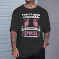 Voici À Quoi Ressemble La Meilleure Épouse Du Monde Mariage T-Shirt Cadeaux pour lui