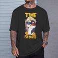 Watch Films With The Cartoon Penguin T-Shirt Gifts for Him