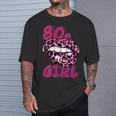Women's 80S Girl Lips 80S Theme Celebration Retro Costume S T-Shirt Geschenke für Ihn