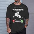 The Wrestling Calls Retro Wrestling Wrestling T-Shirt Geschenke für Ihn