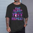 Yeet Eat Sleep Yeet Repeat Saying Kid T-Shirt Gifts for Him