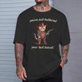 You've Just Buttered Your Last Biscuit Western Cat Cowboy T-Shirt Gifts for Him