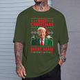 Make Christmas Great Again Santa Trump Christmas Ugly T-Shirt Geschenke für Ihn