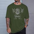 El Rocker Santa Clause T-Shirt Gifts for Him
