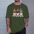 French Bulldog Gnomies Christmas Gnome Mens T-Shirt Gifts for Him