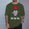 Ho Ho Ho Xmas Christmas Cool Santa Costume T-Shirt Geschenke für Ihn