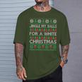 Jingle My Balls For A Christmas Divertidos Jingle Balls Camiseta unisex Regalos para él