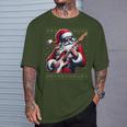 Santa Claus Guitar Ugly Christmas Jumper T-Shirt Geschenke für Ihn