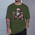 Tattooed Santa Claus Inked Christmas & Women T-Shirt Geschenke für Ihn