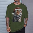 Tiger Christmas T-Shirt Geschenke für Ihn