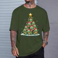 Turtle Christmas Tree Shelly Holiday T-Shirt Geschenke für Ihn