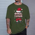 Uncle Claus Christmas Family Partner Look Santa Claus T-Shirt Geschenke für Ihn