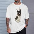 American Akita Reindeer Christmas Dog T-Shirt Gifts for Him