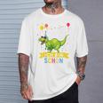 Children's 5 Years Birthday Dinosaur Boys Girls Dino T-Shirt Geschenke für Ihn