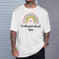 Children's Nursery 2025 Rainbow Nursery T-Shirt Geschenke für Ihn