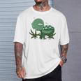 Chill Ma Bong Kiffer Cannabis Chill Toad Joint T-Shirt Geschenke für Ihn