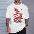 Chinese Dragon T-Shirt Geschenke für Ihn