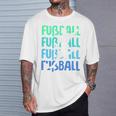 Football Player Children's Boys' Long-Sleeved T-Shirt Geschenke für Ihn