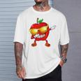 Fruit Apples Compote De Pommes Fan De Gâteau Aux Pommes Dab T-Shirt Cadeaux pour lui