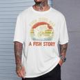 Fishing Dad Even Jesus Had Fish Story Christian T-Shirt Gifts for Him