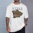 Rock Hyrax Meme Dassie Cute Animal Lover Gray T-Shirt Geschenke für Ihn