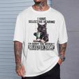I Have Selective Hearing You Werent Selected Cat Humor T-Shirt Gifts for Him