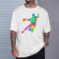 Handball Player s For And Handball Fans T-Shirt Geschenke für Ihn