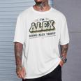 I'm Alex Doing Alex Things Alex First Name T-Shirt Geschenke für Ihn