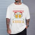 It's The Most Wonderful Time For A Beer Christmas Sweater T-Shirt Geschenke für Ihn