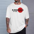 Kawasaki City 80S Retro 90S Japanese Aesthetic Kawasaki T-Shirt Geschenke für Ihn