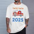 Kinder Feuerwehr Kindergarten 2025 Ich Komme Tatü Tata Kiga Kita T-Shirt Geschenke für Ihn