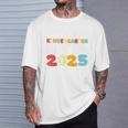 Kinder Ich Bin Jetzt Ein Kindergartenkind 2025 Kindergarten T-Shirt Geschenke für Ihn