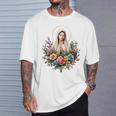 Our Lady Of Fatima Mother Mary Saint Mary Powerful Symbol T-Shirt Gifts for Him