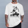 Landscape Gardener Hard Saying Gardener Garden T-Shirt Geschenke für Ihn