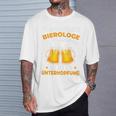 Leader Bierologist For Fighting Acute Underhoping T-Shirt Geschenke für Ihn