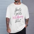 Liberte Egalite Wildberry Lillet Wein Sommer Cocktail Malle T-Shirt Geschenke für Ihn