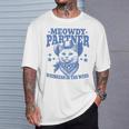 Meowdy Partner Cowboy Catintage Cat T-Shirt Geschenke für Ihn