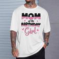 Mom And Dad Of The Birthday Girl Family Party Decorations T-Shirt Gifts for Him