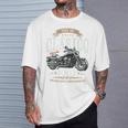 Nacido En 1967 58 Años Cumpleaños Moto Biker Hombre Motero Manga Larga Camiseta unisex Regalos para él