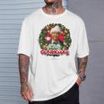 National Lampoon's Christmasacation Merry Clarkmas Blue T-Shirt Geschenke für Ihn