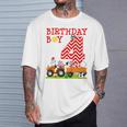 Niños Tractor Farming 4Th Birthday Boy's Camiseta unisex Regalos para él