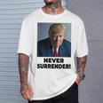 Nunca Entregues Las Elecciones Presidenciales De Trump 2024 Camiseta unisex Regalos para él