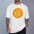 Orange Costume Fruit Orange Carnival Last Minute T-Shirt Geschenke für Ihn